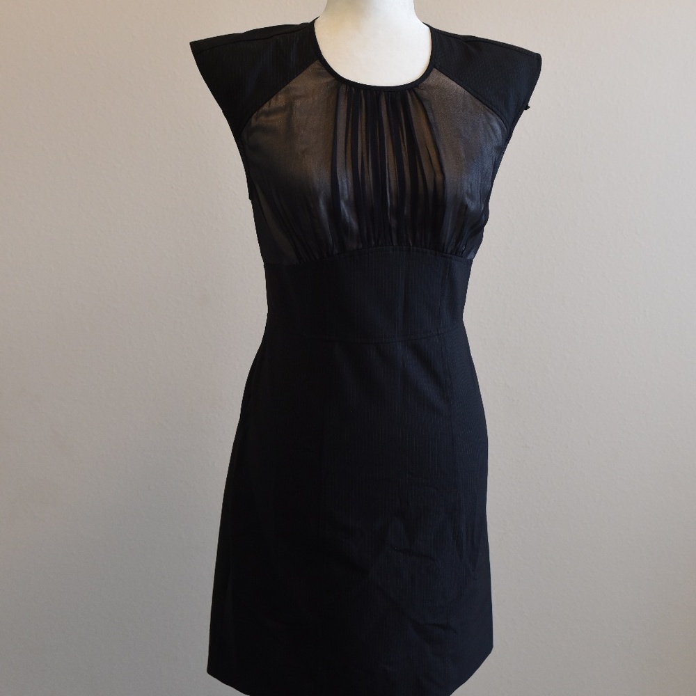 BEBE Elegant Classy Trendy Black Dress Size 6